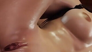 Robaatoo Hot, Curvy Latina with Tight Ass Gets Intense Anal Sex From Massive Monster Cock