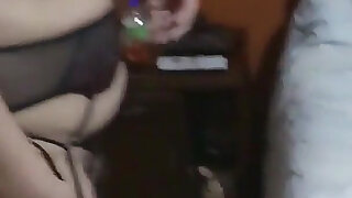 After Mutual Masturbation with Stepmom, She Gets Fucked, Big Cumshot on Her Ass