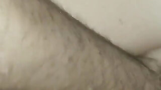 Husband Watching and Films His Wife Moaning Horny While His Friend Fuck with Condoms off