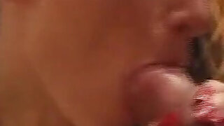 Double Penetration and Cumshot in Ass and Mouth of Two Big Cocks for Busty MILF