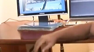 Sexy secretary brunette anally banged