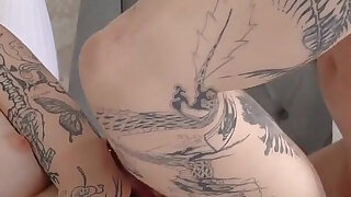 Anal Fuck with All Tatted Slut Eden Ivy