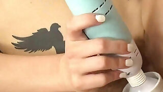 Squirt God Licks up Cunt Juice of Hairy Pussy Hottie Sadie Blair - Squirt God 4K