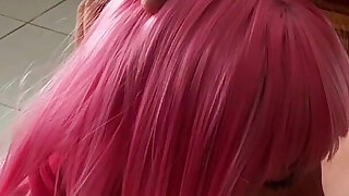 This Slutty Outfit Go to Her a Sloppy Blowjob and Hardcore Sex with a Messy Facial