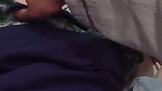 My Pussy Was Tingling, so I Got on Top and Put My Dick in Myself. Creampie While Wearing a Schoolgirl Uniform. Amateur.